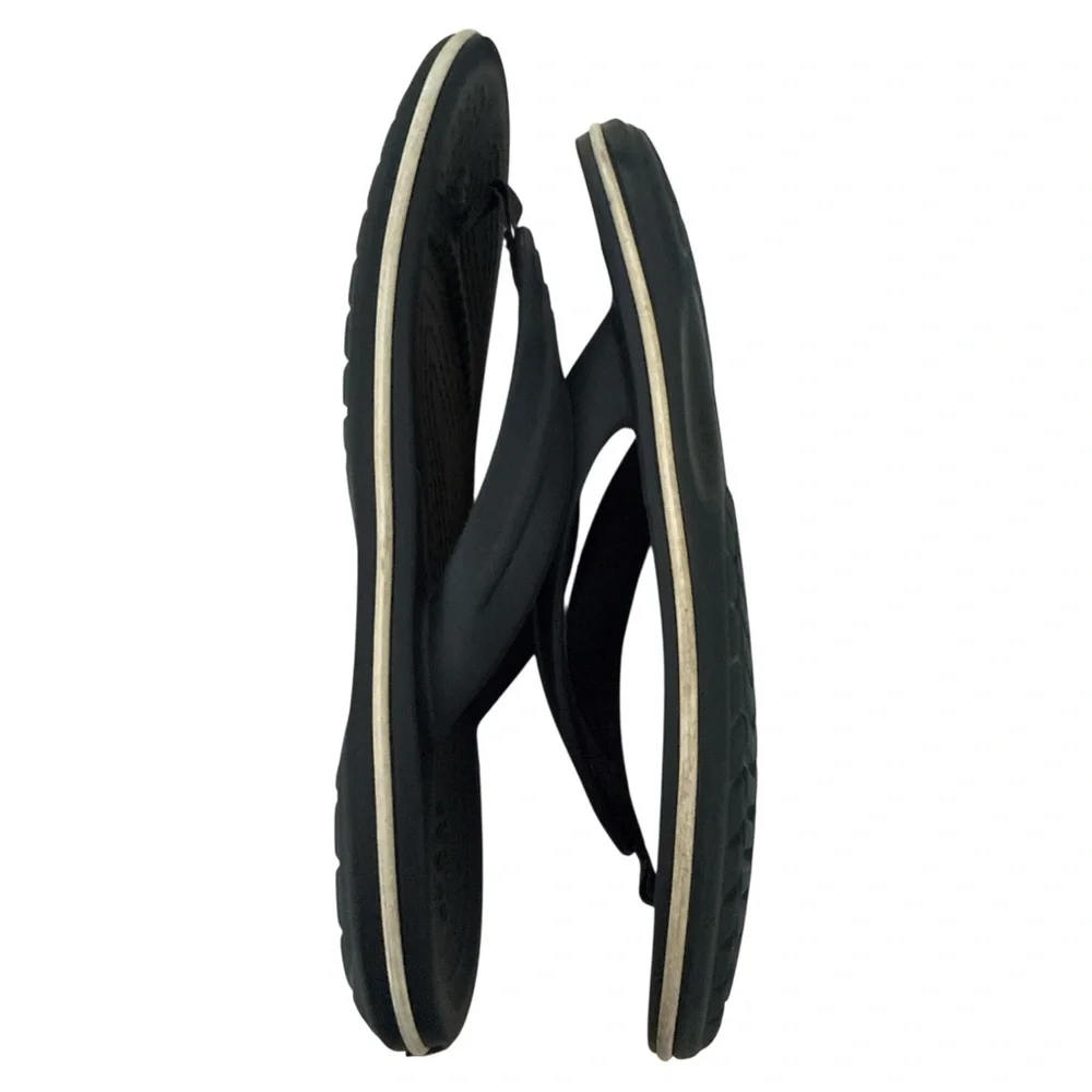 Crocs Youth Crocsband Flip Flop Sandals Size‎ J3 Navy Blue